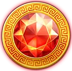 Red Multiplier Symbol